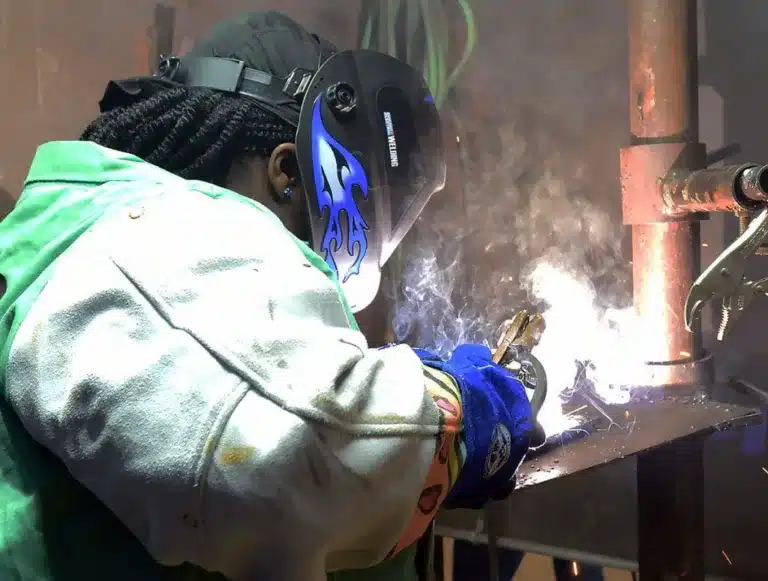 High school welders compete for scholarship prizes
